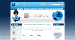 Desktop Screenshot of directory-list.com